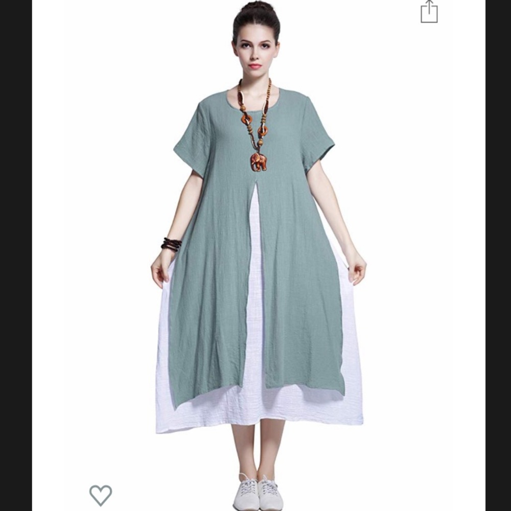 Soft Linen Cotton Dress